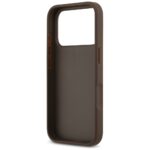 Case Guess 4G Double Card Triangle for iPhone 17 Pro brown - imagine 7