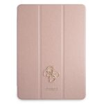 Guess GUIC12PUSASPI iPad 12,9" 2021 Book Cover pink Saffiano Collection