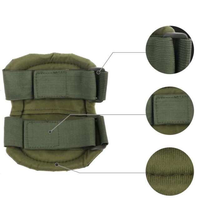 Extralink Military Knee and Elbow Pads, Tactical ASG Kneepads MIL-686 - imagine 3