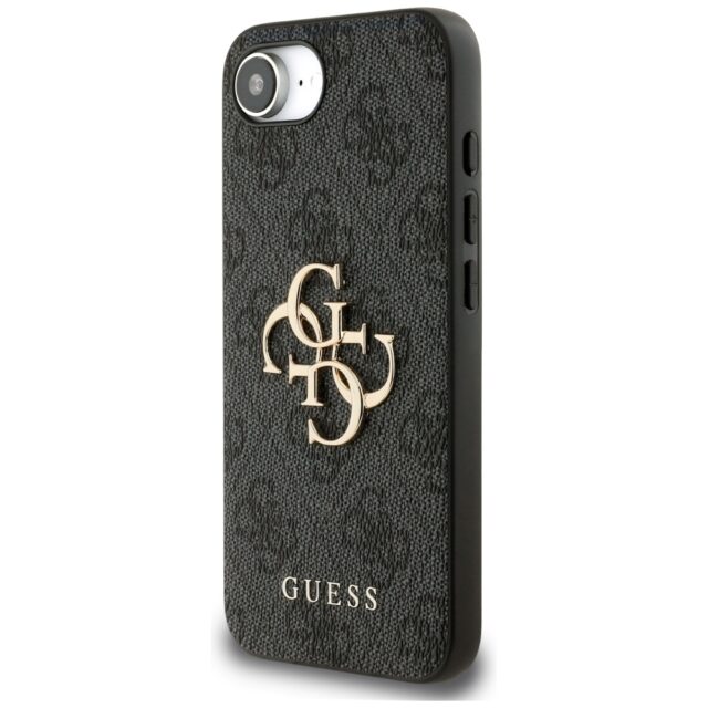 Case Guess 4G Big Logo for iPhone 16e black - imagine 2
