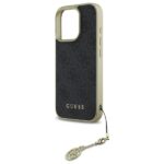 Guess GUHCP16LGF4GGR iPhone 16 Pro 6.3" black hardcase 4G Charms Collection - imagine 6
