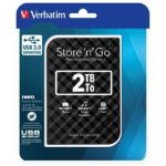 Verbatim HDD Drive 2TB USB 3.0 External Store n Go black 53195 - imagine 6
