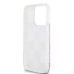 DKNY DKHCP15LLCPEPP iPhone 15 Pro 6.1" pink hardcase Liquid Glitter Multilogo - imagine 7