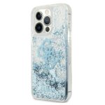 Guess GUHCP13LLG4GBL iPhone 13 Pro / 136,1" blue hardcase 4G Big Liquid Glitter - imagine 2