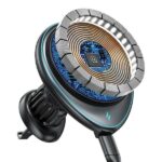 USAMS Induction holder US-CD222 15W for ventilation grille black CD222ZJ01 - imagine 3