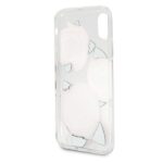 Guess GUHCPXROSTR iPhone X transparent hard case Flower Desire red rose - imagine 4