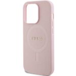 Guess GUHMP13XPSAHMCP iPhone 13 Pro Max 6,7" pink hardcase Saffiano MagSafe - imagine 6