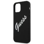 Guess GUHCP12SLSVSBW iPhone 12 mini 5,4" black white hardcase Silicone Vintage - imagine 6