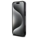 Mercedes MEHMP15L23HRSK iPhone 15 Pro 6.1" Black Hardcase Double Layer Crossed Lines MagSafe - imagine 5