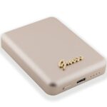 Guess Induction Powerbank 5W GUPBM3ALGSGD 3000mAh gold MagSafe Metal Script Logo - imagine 4