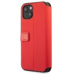Ferrari FESAXFLBKP13SRE iPhone 13 mini 5,4" red book On Track Carbon Stripe - imagine 4