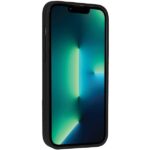 Audi Synthetic Leather MagSafe iPhone 13 Pro Max 6.7" black hardcase AU-TPUPCMIP13PM-GT/D3-BK - imagine 3