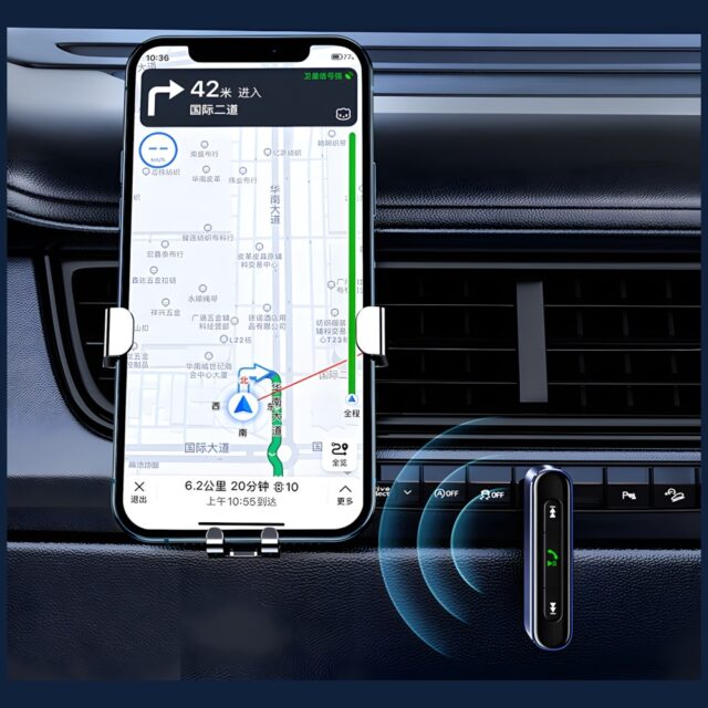 USAMS Adapter audio Bluetooth 5.0 - jack3.5mm szary/grey SJ519JSQ01 (US-SJ519) - imagine 6