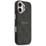 Case Guess 4G PU Classic Logo MagSafe for iPhone 17 black - imagine 4