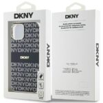 DKNY DKHMP15MHRHSEK iPhone 15 Plus / 14 Plus 6.7 inch black hardcase IML Mono & Stripe MagSafe - imagine 8