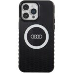 Audi IML Big Logo MagSafe Case iPhone 14 Pro Max 6.7" black hardcase AU-IMLMIP14PM-Q5/D2-BK