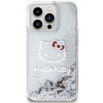 Hello Kitty HKHCP13LLIKHET iPhone 13 Pro/ 13 6.1" silver hardcase Liquid Glitter Charms Kitt - imagine 3