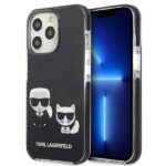 Karl Lagerfeld KLHCP13LTPEKCK iPhone 13 Pro / 13 6,1" hardcase black Karl&Choupette