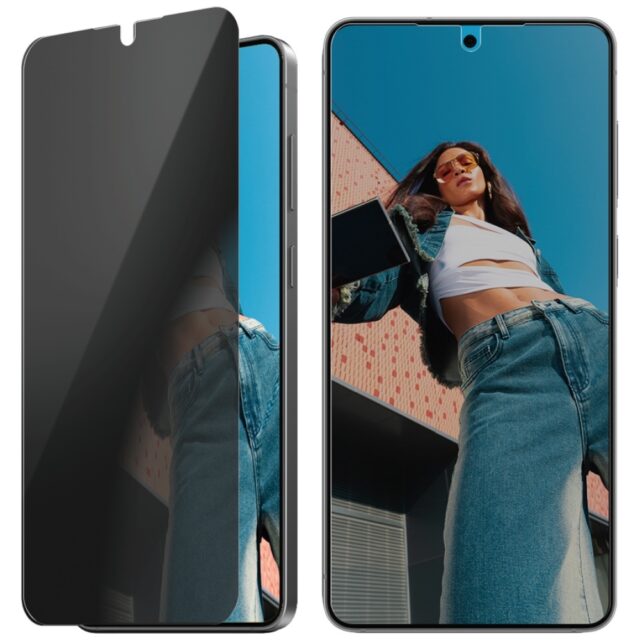 Privacy Glass PanzerGlass Ultra-Wide Fit for Samsung Galaxy S25 Edge - imagine 2