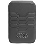 Audi Leather Wallet Card Slot Stand black MagSafe AU-MSCH-GT/D3-BK