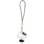 Hello Kitty HKCPMKK Phone Strap black Charm Kitty Cute