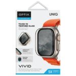 UNIQ Optix Vivid Apple Watch Ultra 49 mm clear tempered glass with applicator UNIQ-49MM-VIVIDCLEAR - imagine 8
