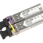 MikroTik S-4554LC80D | SFP Module | 1,25Gb/s, LC, 80km, Single mode, Pair (T1490nm/R1550nm) + (T1550nm/R1490nm)