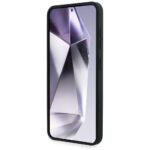 Case Guess Silicone Big 4G Logo Bottom Script Samsung Galaxy S25 black - imagine 5