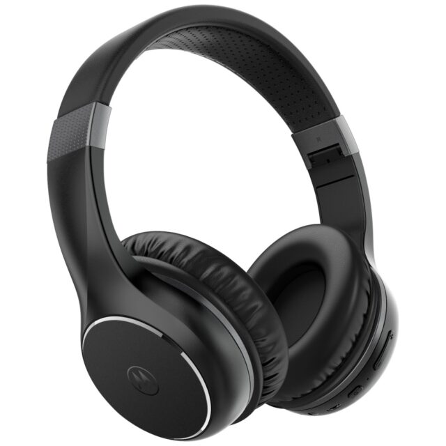 Over-ear Bluetooth headphones Motorola XT220 black - imagine 2