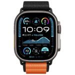 Pasek Spigen WBF1 do Apple Watch          6/7/8/9/10/11/SE/SE 3/Ultra 1/Ultra 2 44/45/46/49mm czarno-pomarańczowy - imagine 3