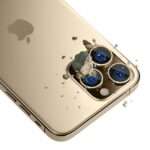 3MK Lens Protection Pro iPhone 13 Pro /13 Pro Max gold Camera lens protection with mounting frame - imagine 3