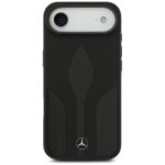 Case Mercedes Leather The Move MagSafe for iPhone Air black - imagine 3