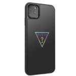 Guess GUHCN65TRMLBK iPhone 11 Pro Max black hard case Triangle Glitter - imagine 3