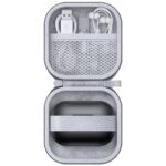 Earphones Case TWS USAMS ZB351 gray - imagine 3