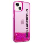 Karl Lagerfeld KLHCP14MLCKVF iPhone 14Plus / 15 Plus 6,7" pink hardcase Liquid Glitter Elong - imagine 4