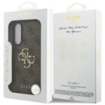 Case Guess Big 4G Logo Classic Logo for Samsung Galaxy S25 Edge brown - imagine 8