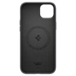 Spigen Silicone Fit iPhone 14 Plus / 15 Plus 6.7" MAG MagSafe black ACS04920 - imagine 5