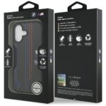 Case BMW M Kevlar Lines & Logo MagSafe for iPhone 17 black - imagine 7