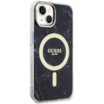 Guess GUHMP14SPCUMAK iPhone 14 / 15 / 13 6.1" black hardcase Marble MagSafe - imagine 4