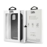 Karl Lagerfeld KLHCP12LPCUIKBK iPhone 12 Pro Max 6,7" black hardcase Karl Ikonik Outline - imagine 10