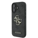 Guess GUHCP16S4GMGGR iPhone 16 6.1" black hardcase 4G Big Logo - imagine 2