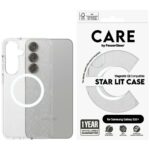 CARE by PanzerGlass Flagship Urban Combat StarLight White QI Case for Samsung Galaxy S25+ Transparen