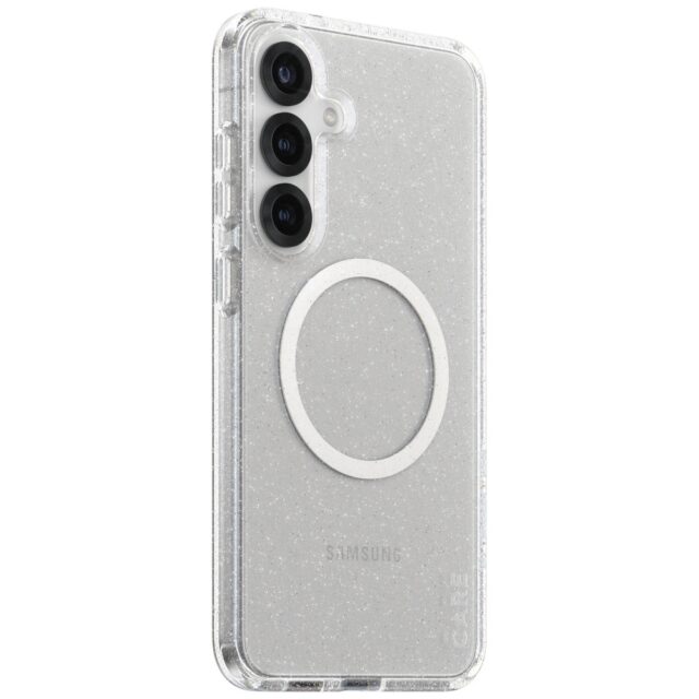 CARE by PanzerGlass Flagship Urban Combat StarLight White QI Case for Samsung Galaxy S25+ Transparen - imagine 2