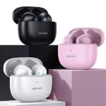 USAMS Bluetooth 5.2 TWS NX10 Series dual mic wireless earphones black BHUNX01 - imagine 2