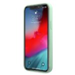 Guess GUHCP12SLSLMGGN iPhone 12 mini 5,4" green hardcase Metal Logo Script - imagine 5