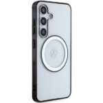 Mercedes MEHMS24S23HUOKC S24 S921 Transparent Hardcase Printed Logo MagSafe - imagine 4