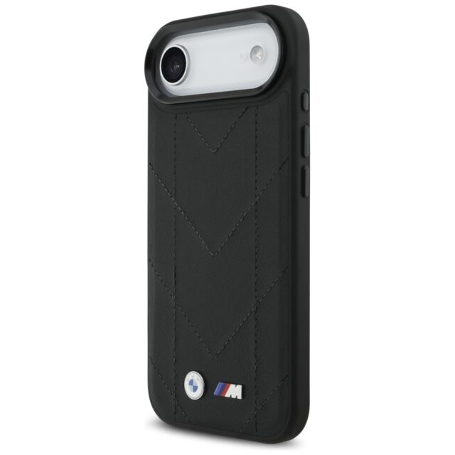 Case BMW M Quilted Logo MagSafe for  iPhone 17 Air black - imagine 2