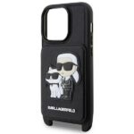 Karl Lagerfeld KLHCP14XCSAKCPMK iPhone 14 Pro Max 6.7" hardcase black Crossbody Saffiano Karl - imagine 6