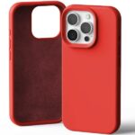 Mercury Silicone iPhone 16 Pro 6,3"red
