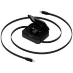 Cable Bazic GoCharge Loop 5in1 Lightning, USB-A, Micro USB 1m black - imagine 3